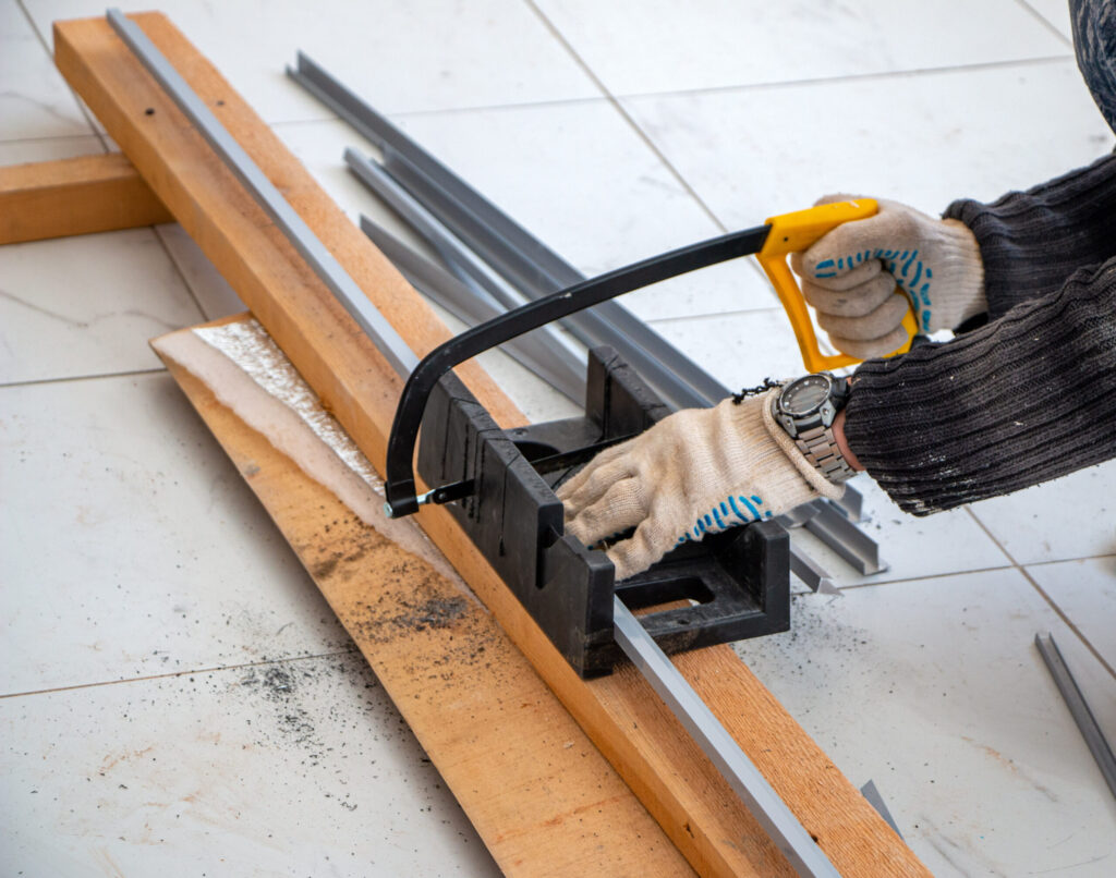 Eckensäge für Paletten